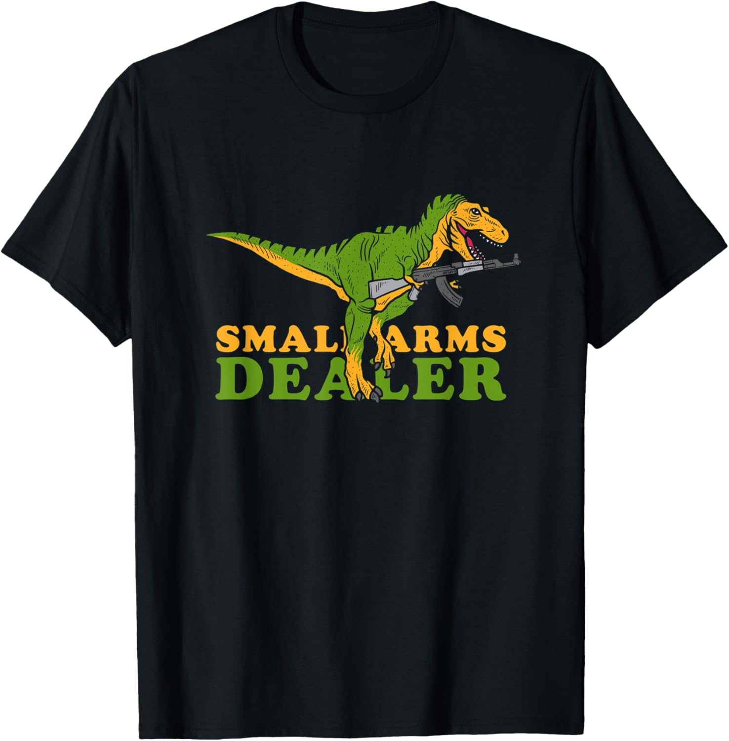Small Arms Dealer T Rex Tyrannosaurus Dinosaur Gun