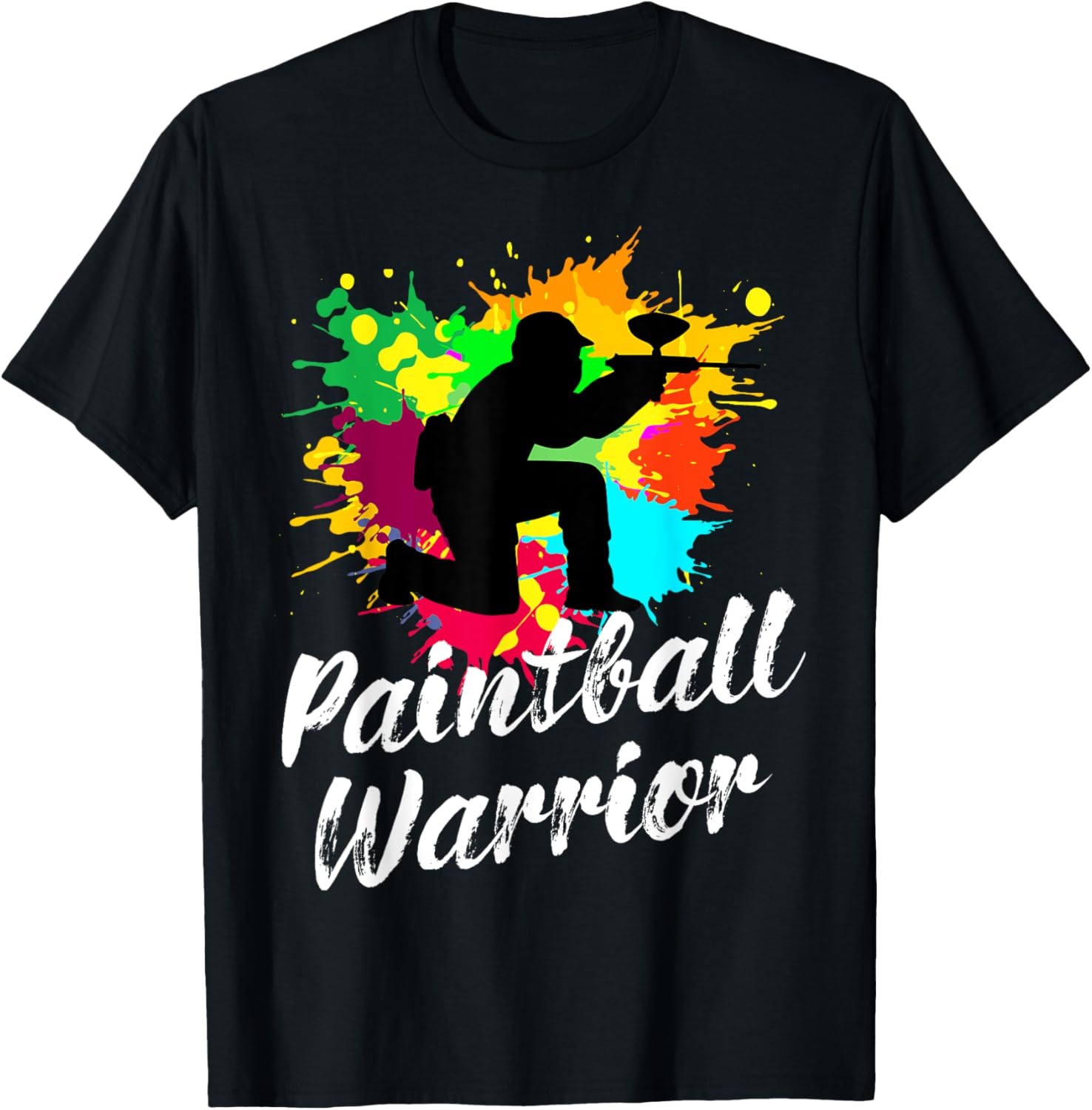 Paintball Warrior Player Paint Paintballer Air Gun