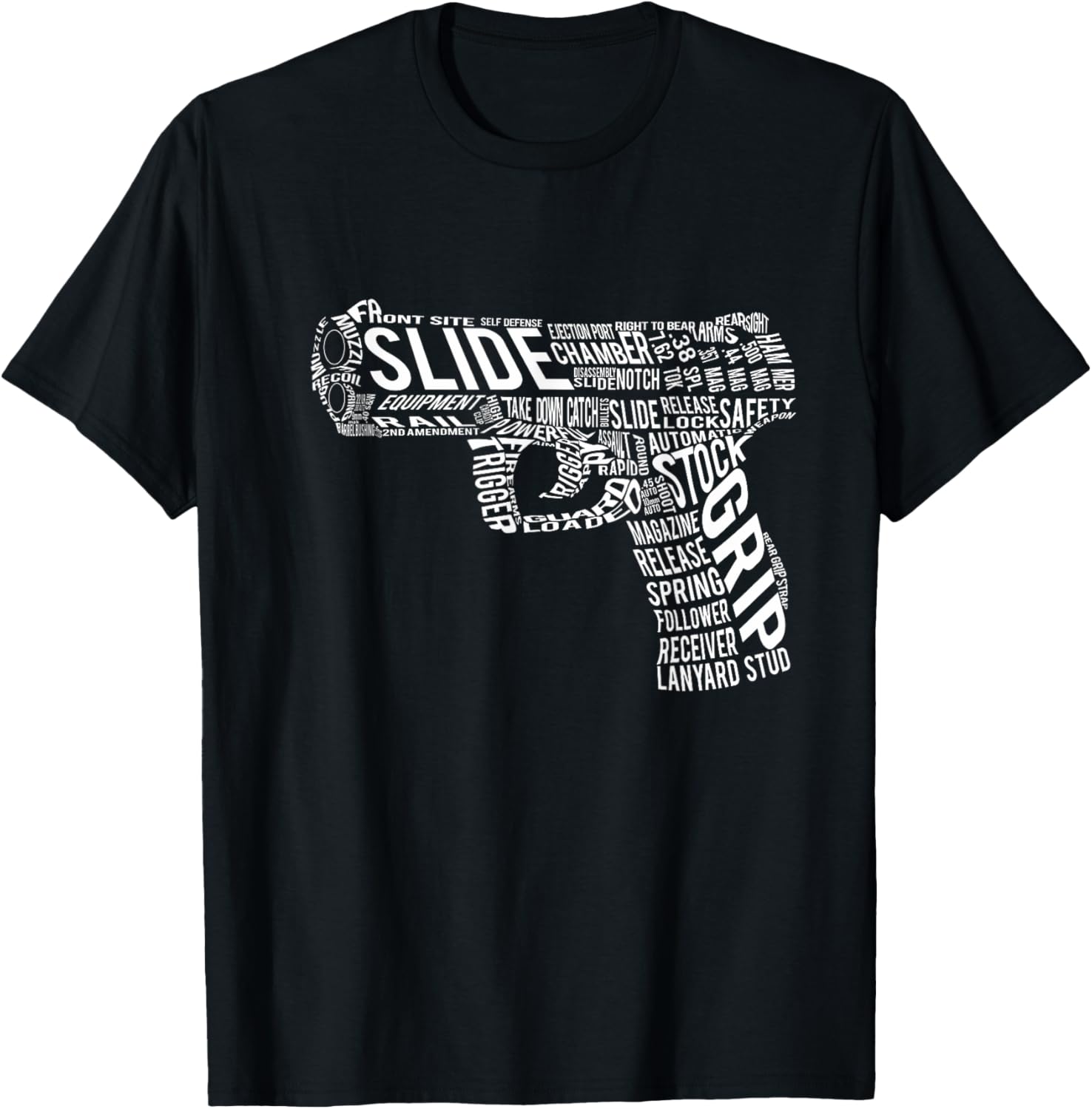 Gun Amazing Anatomy T Shirt Cool Tshirt Gun Enthusiast