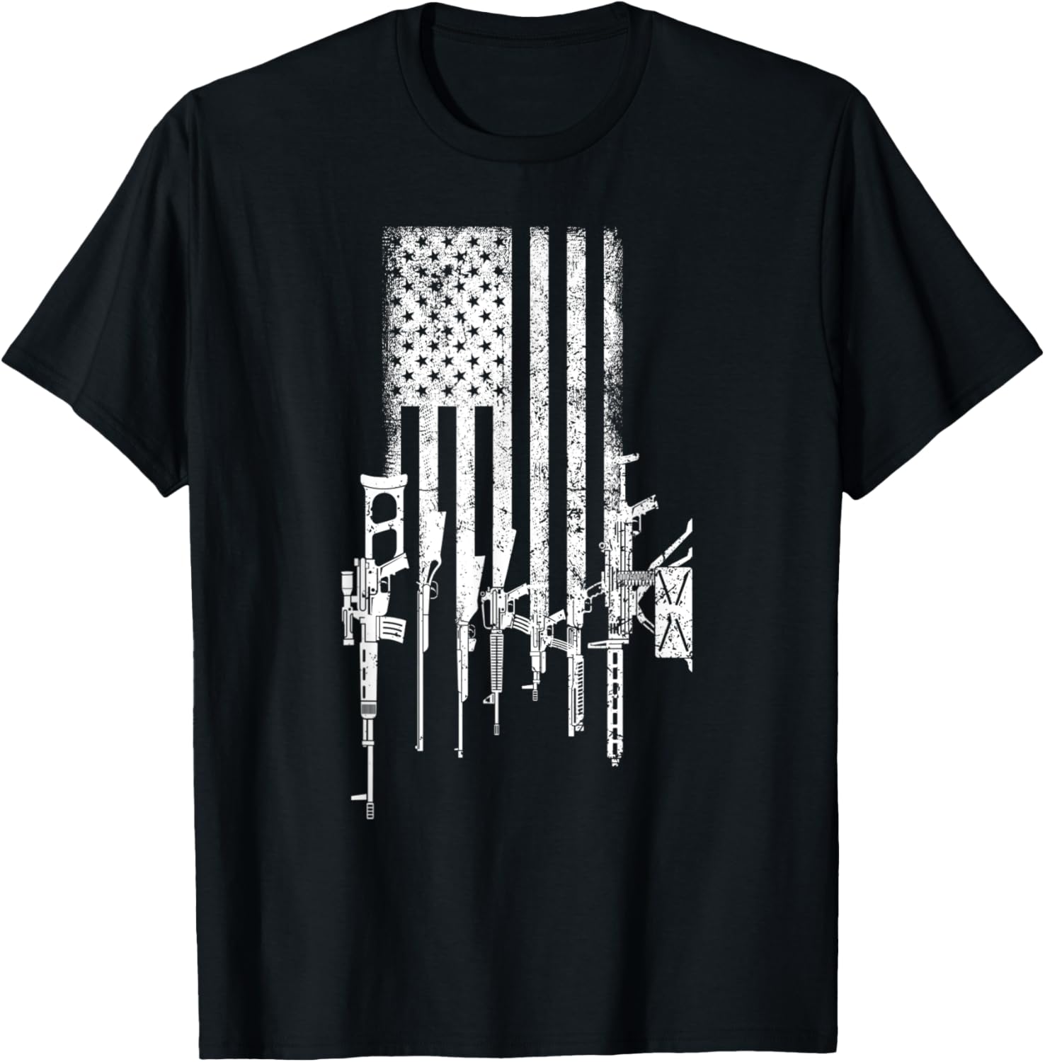 American Flag Guns Veterans Day