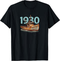 Vintage 1930 Fishing Boat Patina Fisherman Old Boat