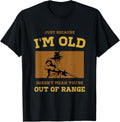 Funny Shotgun Gun Shooting Skeet Shooting Old Man