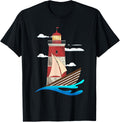 Sea Waves Nautical Sailing Ocean Sailboat Lighthouse
