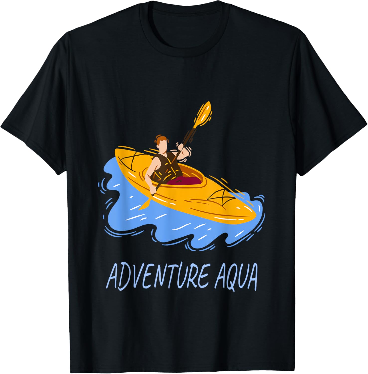 Kayak Canoe River Adventure Retro River Lake Fishing