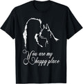 You are My Happy Place Boxer dog Funny