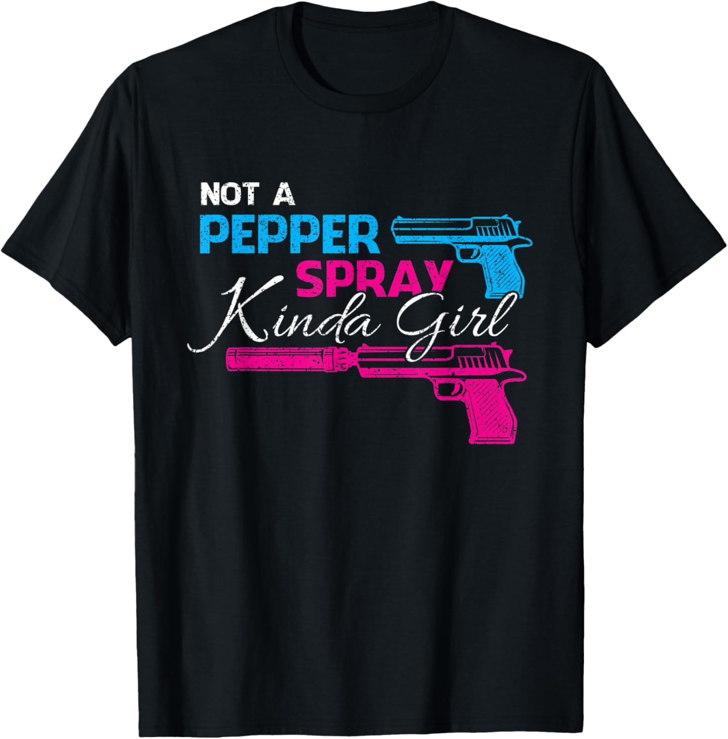 Shooting Not A Pepper Spray Kinda Girl Gun Firearm Shooter