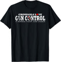 Criminals Love Gun Control Pro Gun T Shirt
