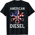 American Diesel American Flag Truck Mechanic