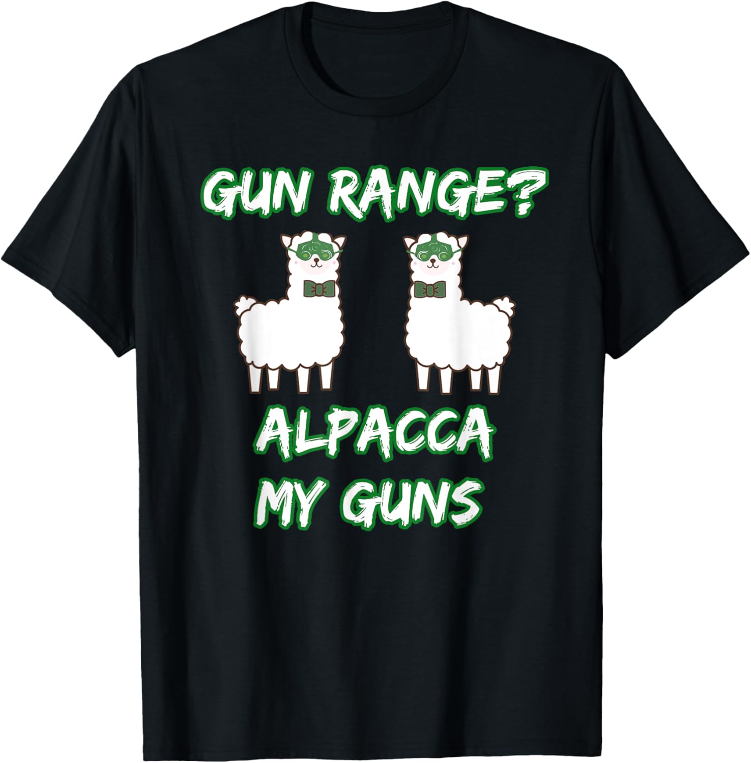 Funny Alpacca My Range Bag Night Vision Alpacca Gun Range