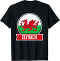 Clydach - Cymru - Wales - Welsh place name flag design
