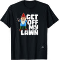 Get Off My Lawn Funny Garden Gnome With Guns