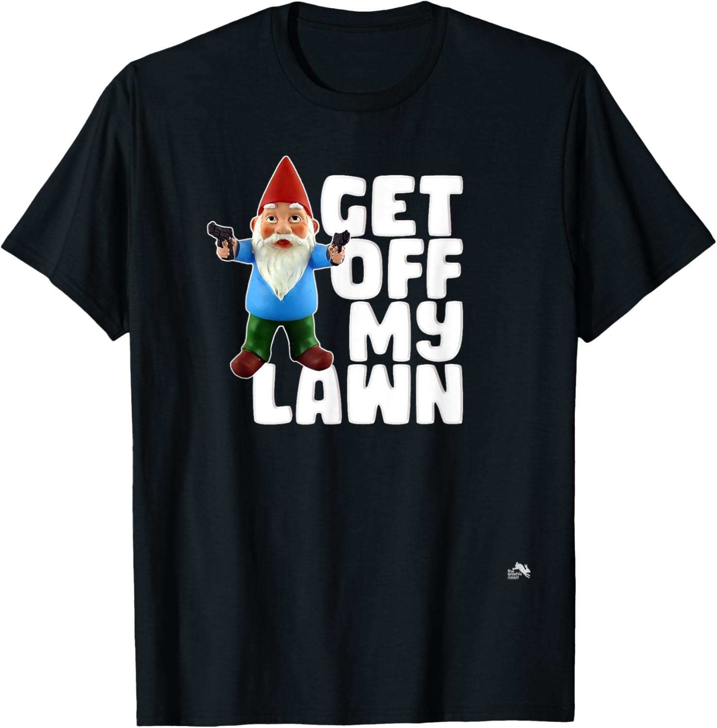 Get Off My Lawn Funny Garden Gnome With Guns