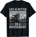 Cool Houseboat Design Men Women Boat Houseboat Captain