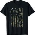 We People Funny Camo American Military Patriotic Usa T Shirt Women Men