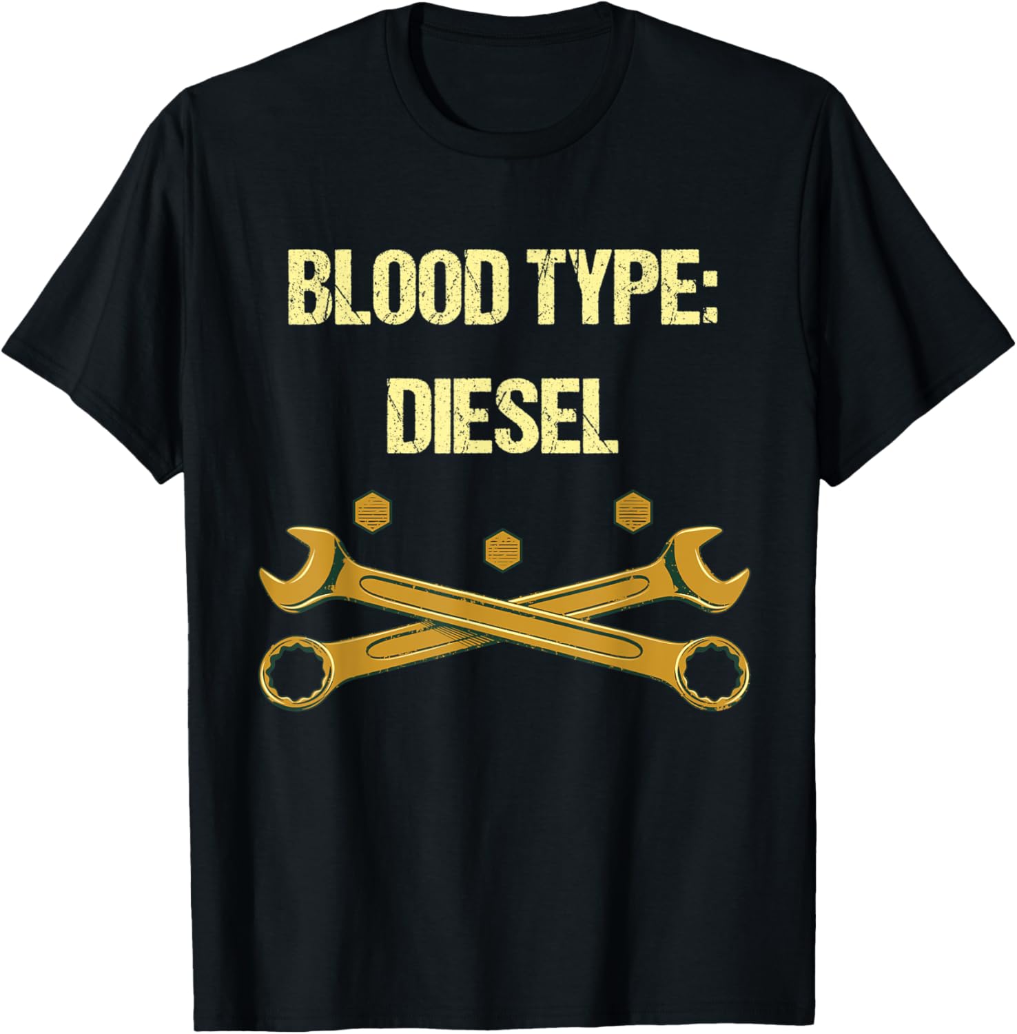 Blood Type Diesel Funny Mechanic Humor Car Repair