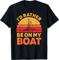 Id Rather Be Sailing Captain Boat Sailboat Sailor