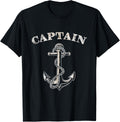 Captain Anchor Nautical Boating Sailor Marine