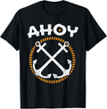 Ahoy Ship Captain Seafarer Nautical Sailor Boating