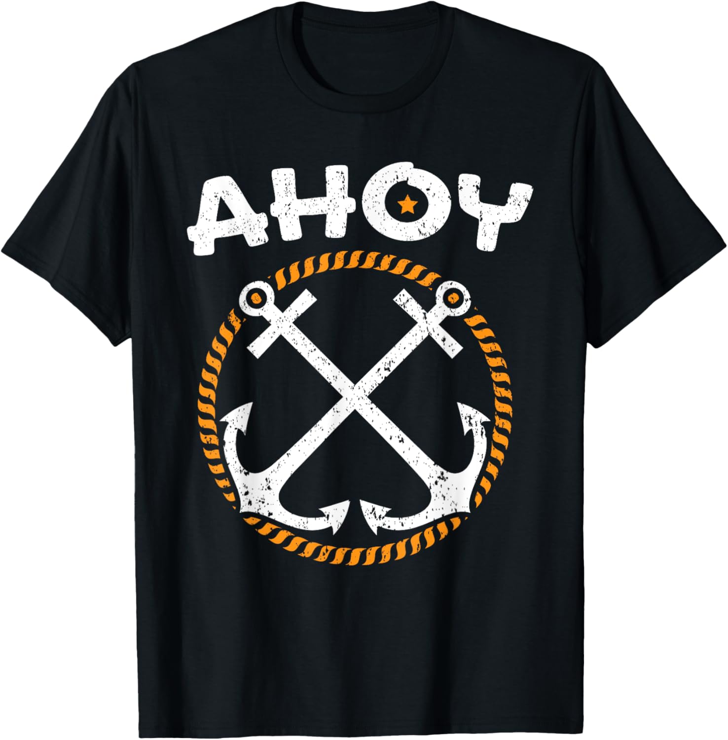 Ahoy Ship Captain Seafarer Nautical Sailor Boating