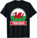 Trimsaran - Cymru - Wales - Welsh place name flag design