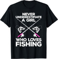 Cool Fishing Women Girls Fisherman Fish Lure Saltwater
