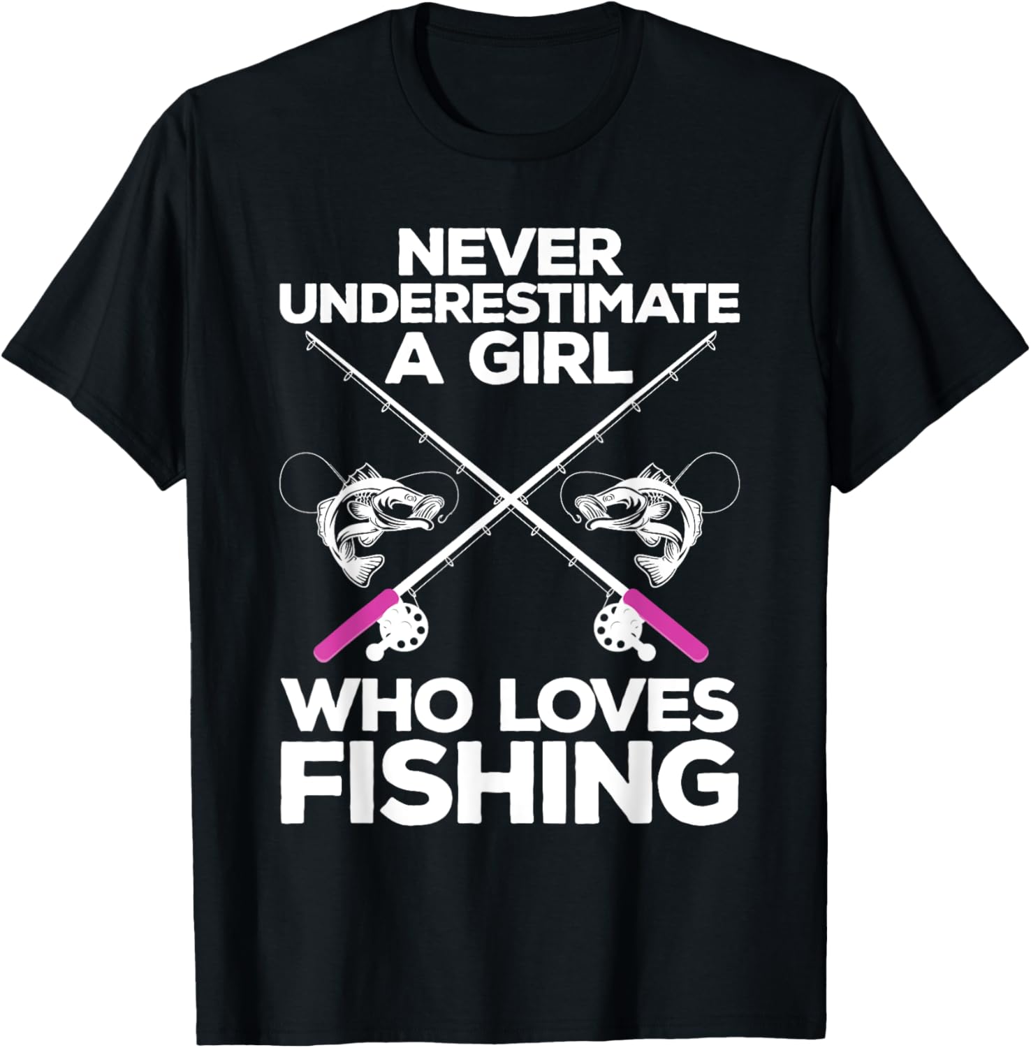 Cool Fishing Women Girls Fisherman Fish Lure Saltwater