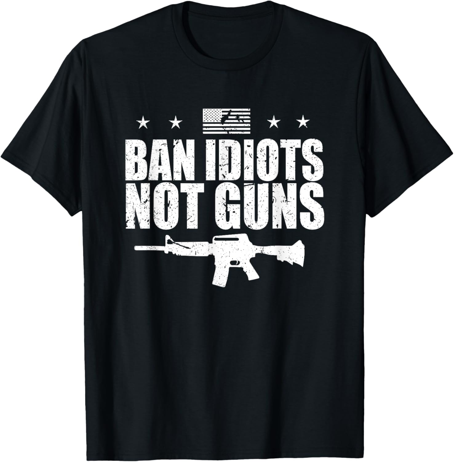 Ban Idiots Not Guns Supporter Tshirt