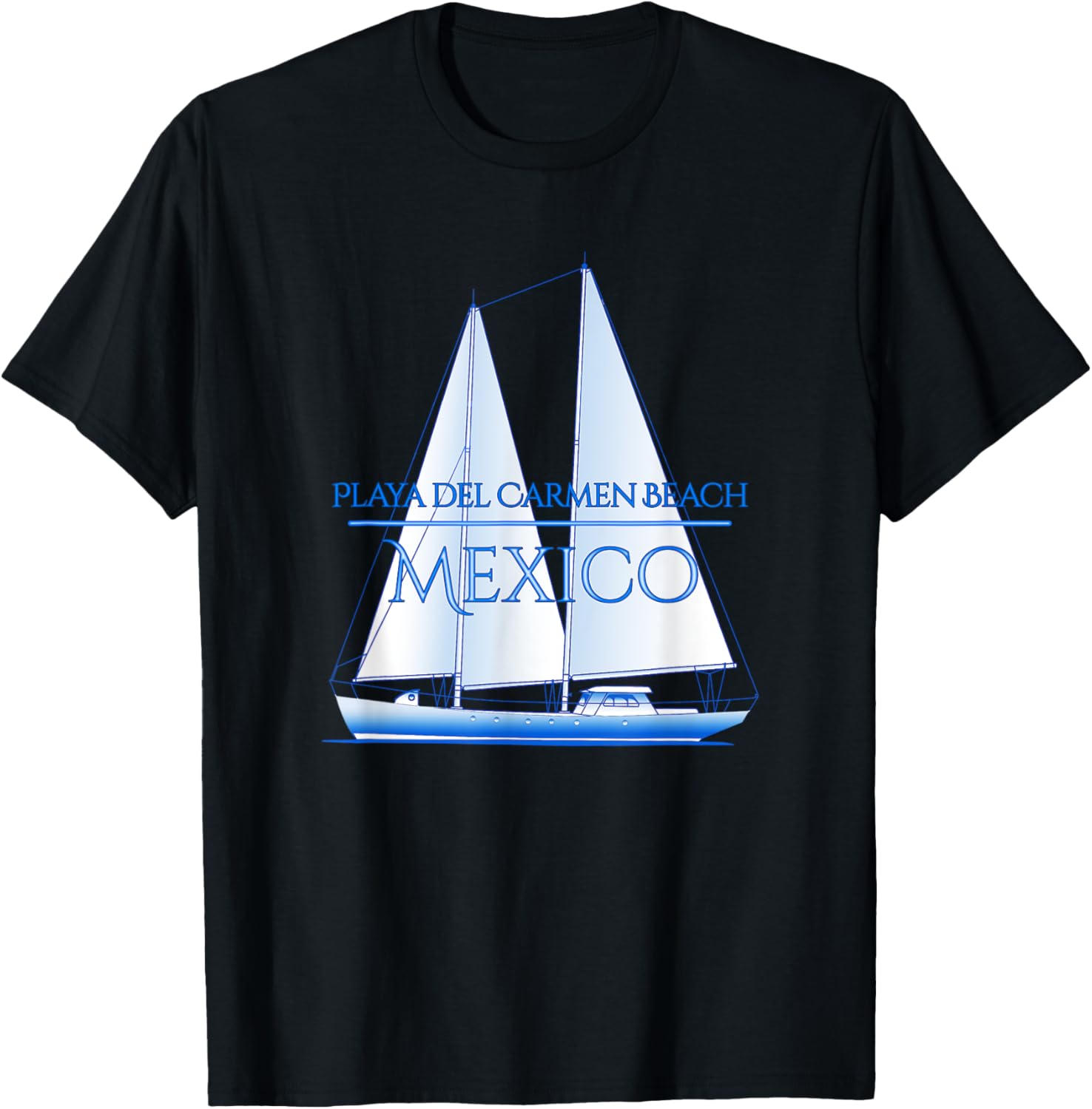 Playa Del Carmen Beach Mexico Nautical Sailboat Boating