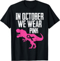 In October We Wear Pink Breast Cancer Awareness Boys Toddler