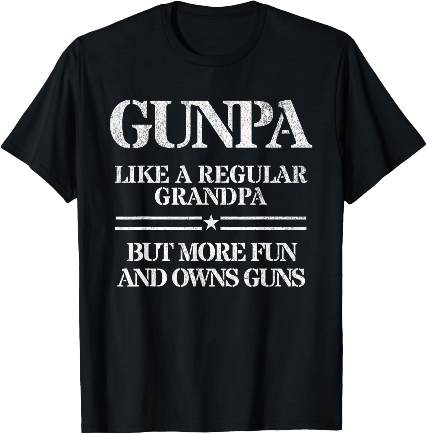 Gunpa Funny Grandpa Definiton Fathers Day Men Gun Lover