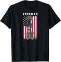 Veteran American Flag Gun Combat Boots