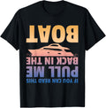 Retro Boating Design Men Women Boating Boater Boat