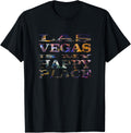 Las Vegas Is My Happy Place Casino Strip Night Scene Shirt