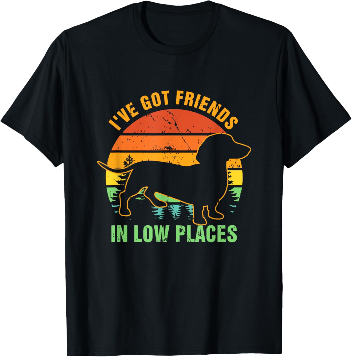 I ve Got Friend In Low Places Dachshund Apparel Dog Lover