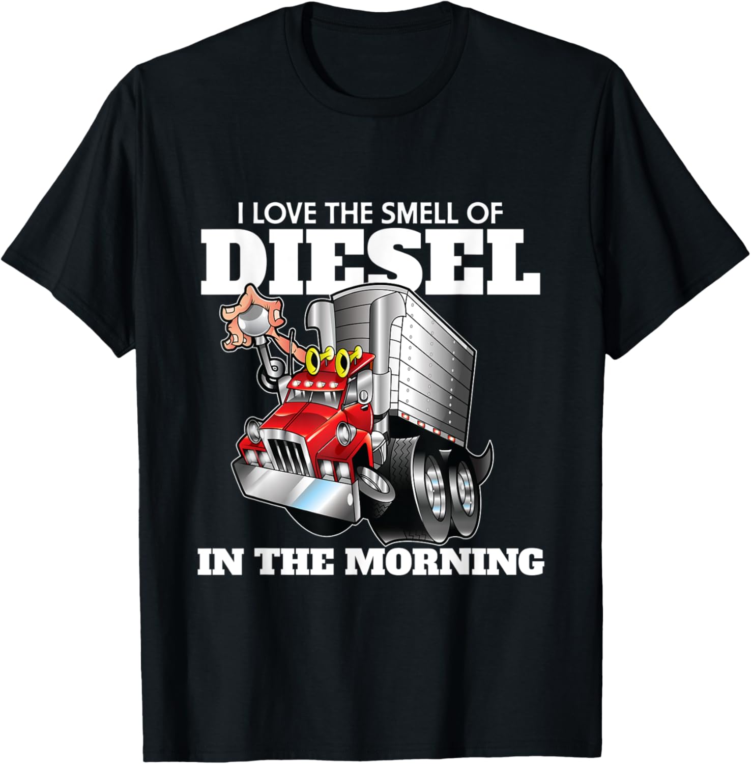 Trucking Drivers I Love Smell Of Diesel In