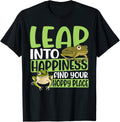 Amphibian Frog Leap Into Happiness Find Your Hoppy Place