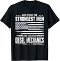 Diesel Mechanic Auto Worker Union Proud God Loving