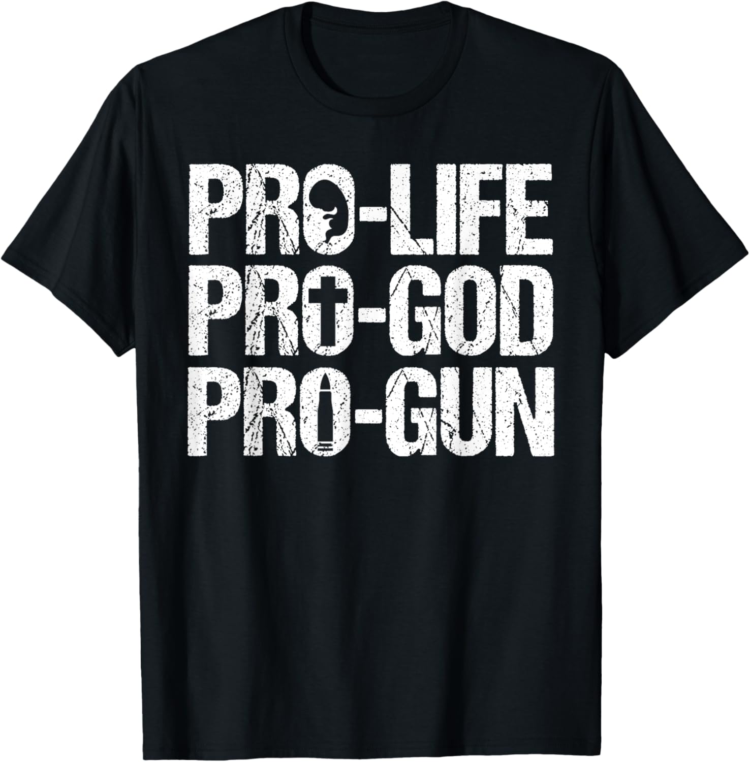Pro Life Pro God Pro Gun Shirt Freedom