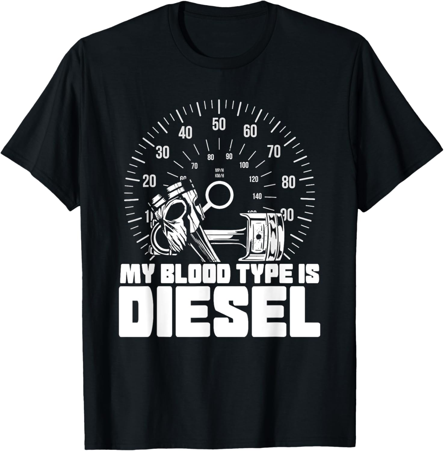 My Blood Type Is Diesel Truck Driving Trucker