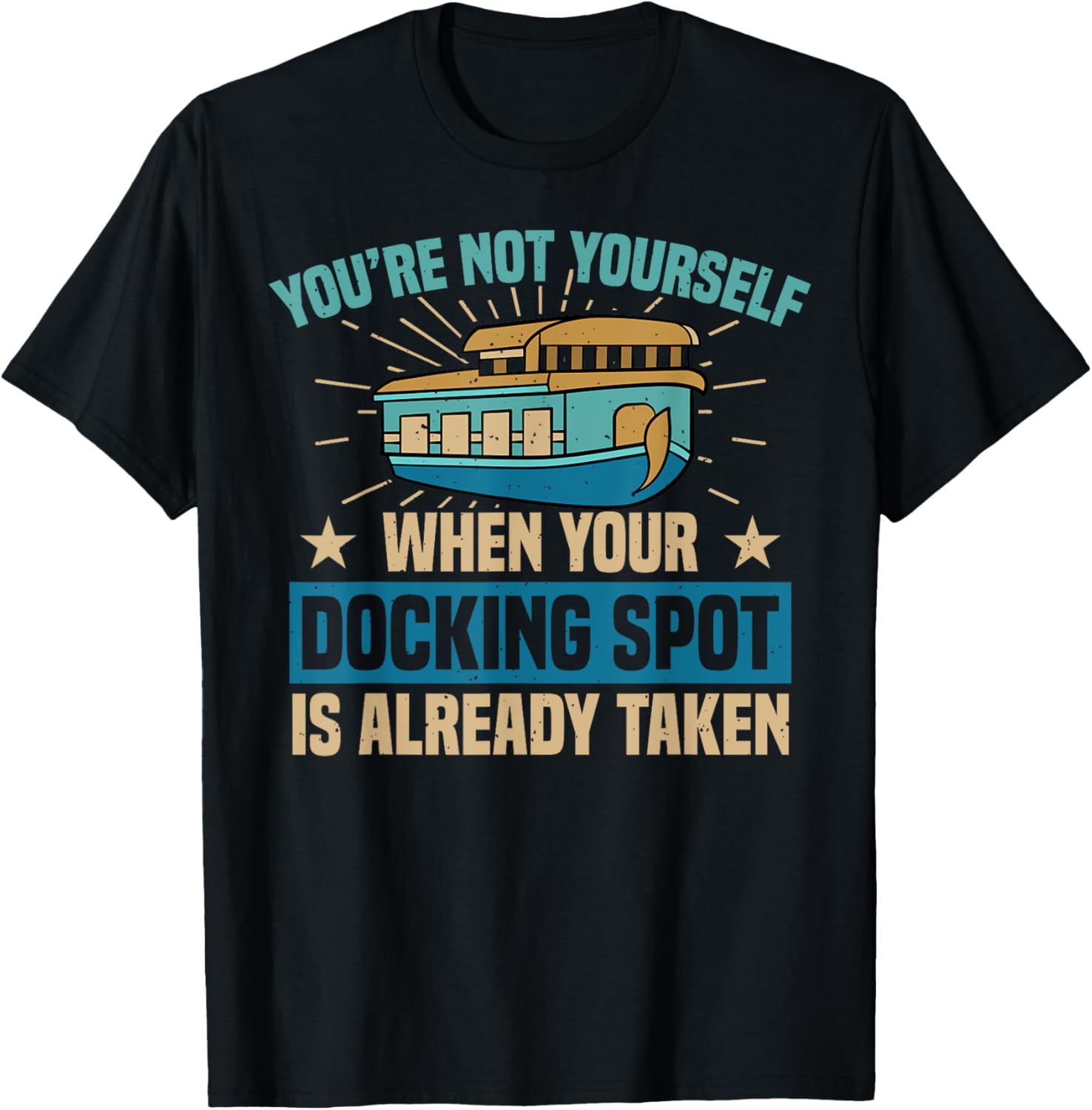 Houseboat Docking Station Lake Boating Captain