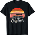 Pontooning Captoon Retro Pontoon Boat Captain