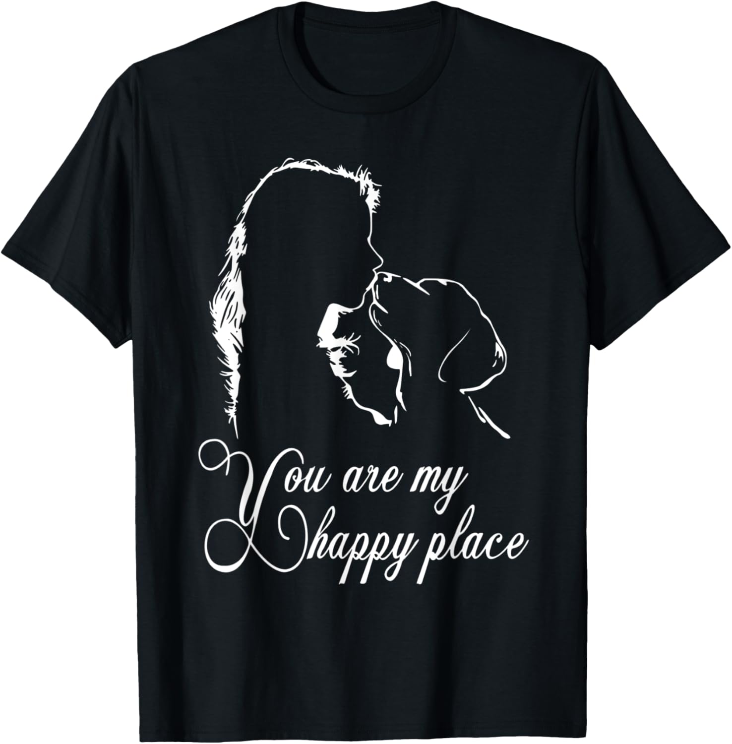 You are My Happy Place Dachshund dog Funny Men Women Kids