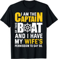 I Am Captain Of Boat Funny Boating