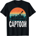 Funny Boating Captoon Pontoon Tritoon Captain Pontoon Boat