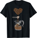 Barista Wave Coffee Beans Vintage Art For Coffeemaker