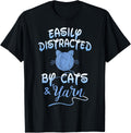 Easily Distracted By Cats And Yarn Knitting Yarn Crochet