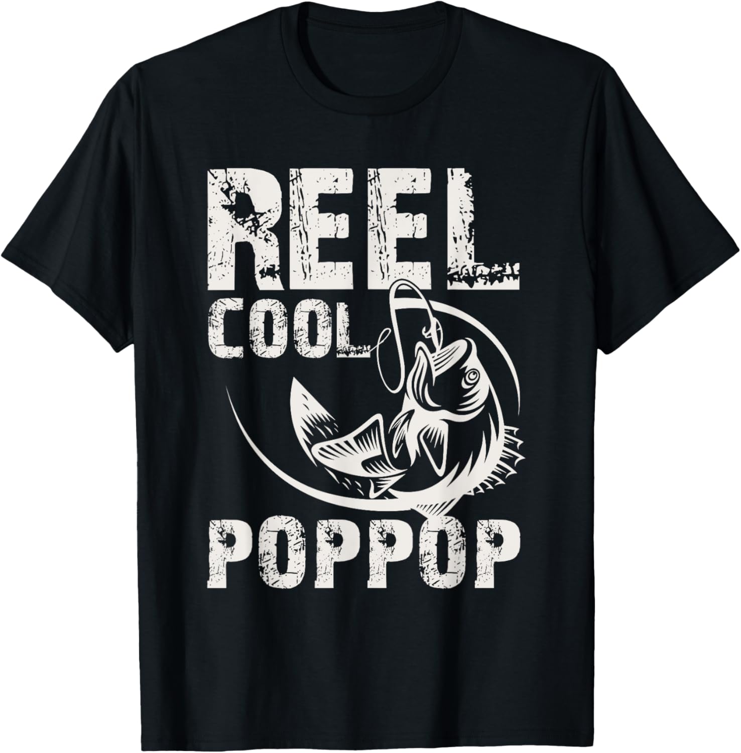 Mens Grandkids Fish Life Reel Cool Pop