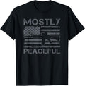 Mostly Peaceful 2Nd Amendment Pro Gun Funny Ar15 Usa Flag