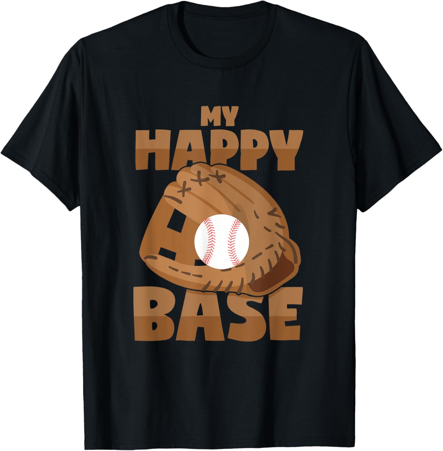 Baseball - Happy Place - Pun