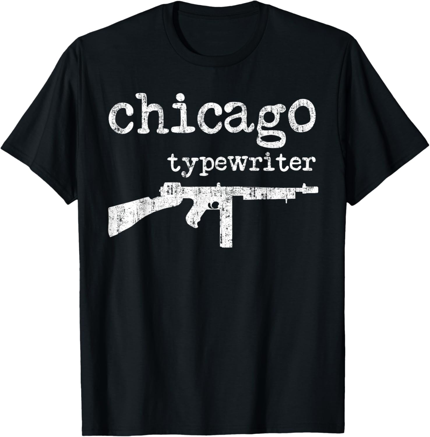 Chicago Typewriter Thompson Submachine Gun 1920S Gangster